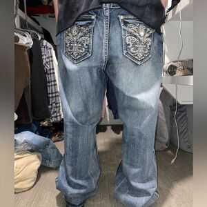 embellished cato jeans